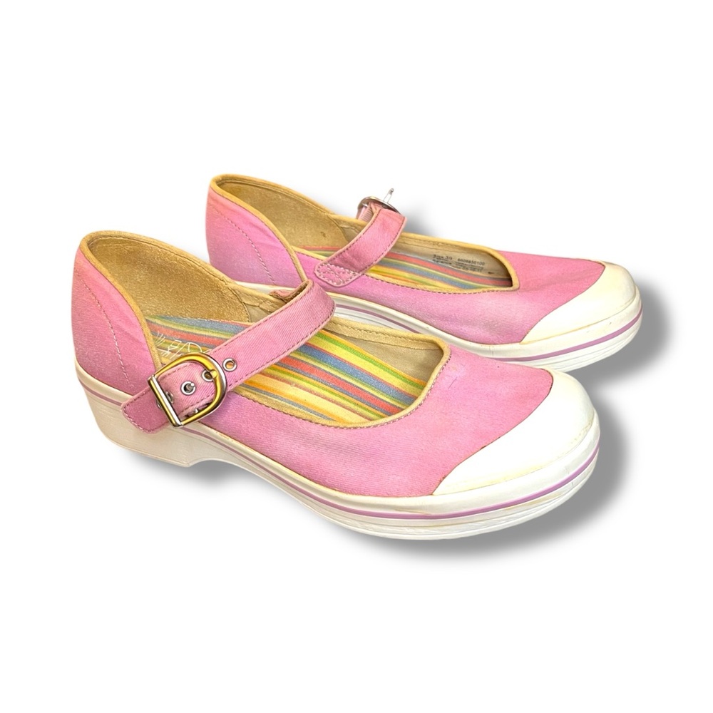 Dansko Pink Mary Jane Slip Resistant Shoes-Size 8.5/39 - Picture 3 of 7